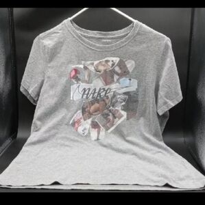Nije Slim Fit Woman's T-shirt Size XL Gray